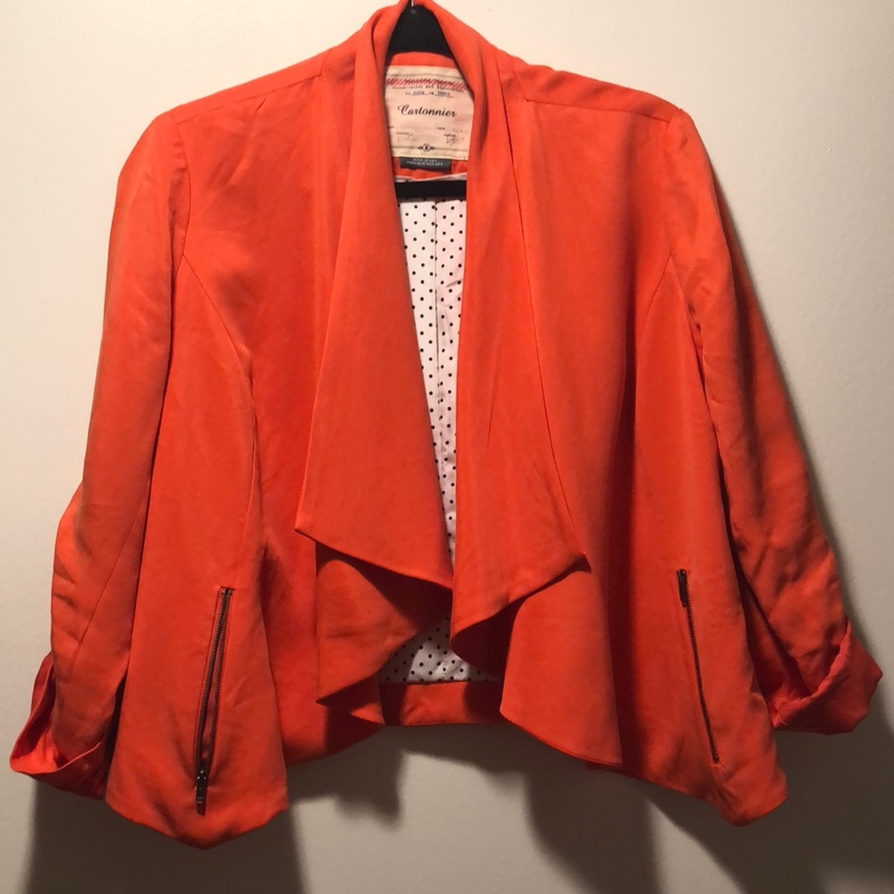 Orange Blazer